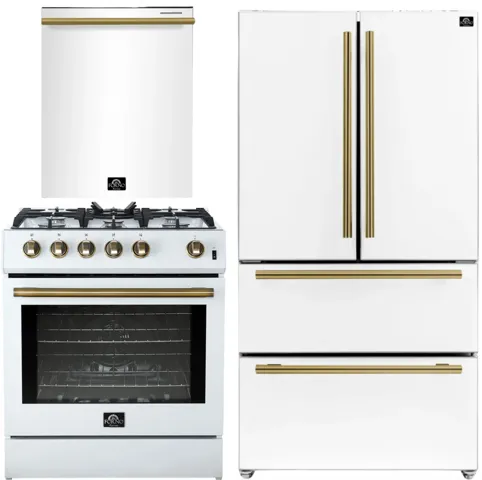 Comes with this color of appliances