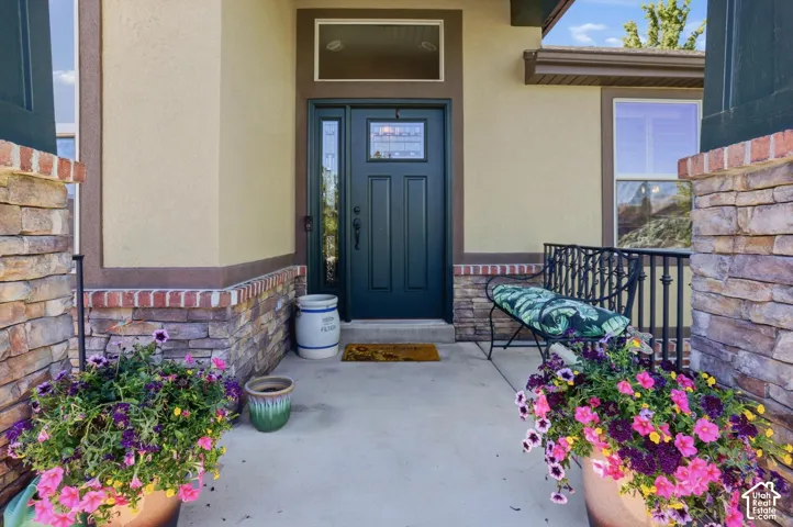 Exterior entry