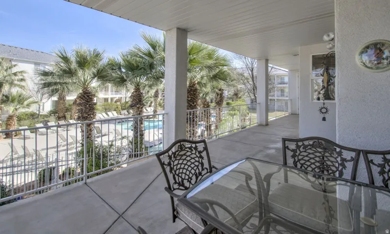Patio terrace