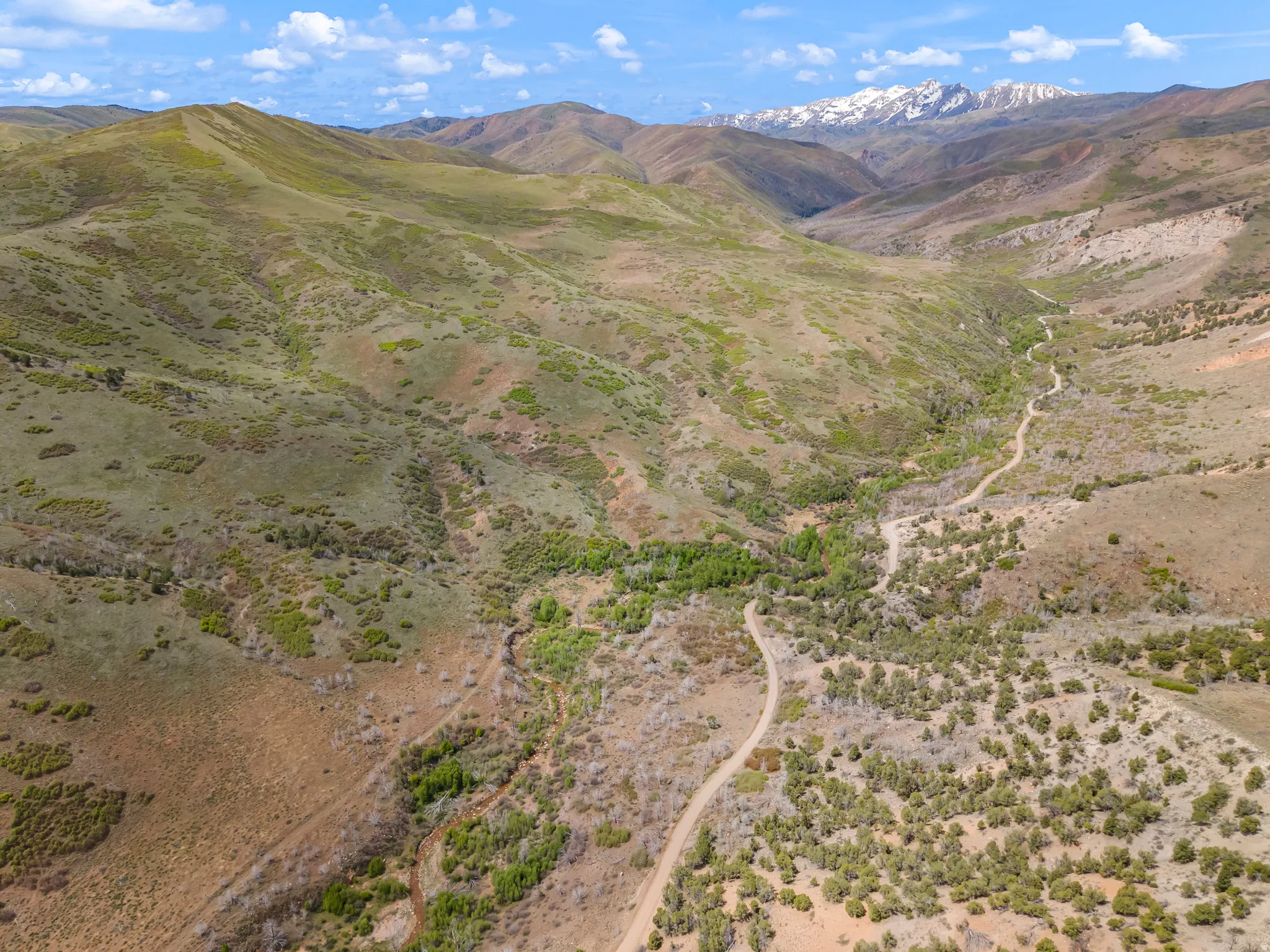 Expansive acreage featuring rolling hills and varied topography