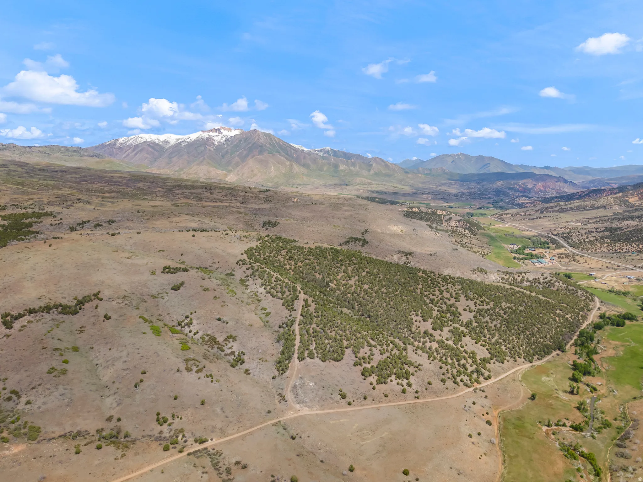 Expansive high-desert landscape featuring a vast undeveloped terrain