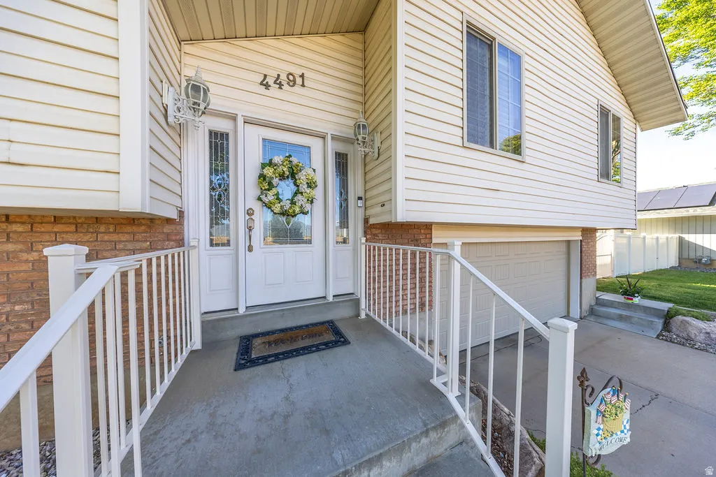 Exterior entry