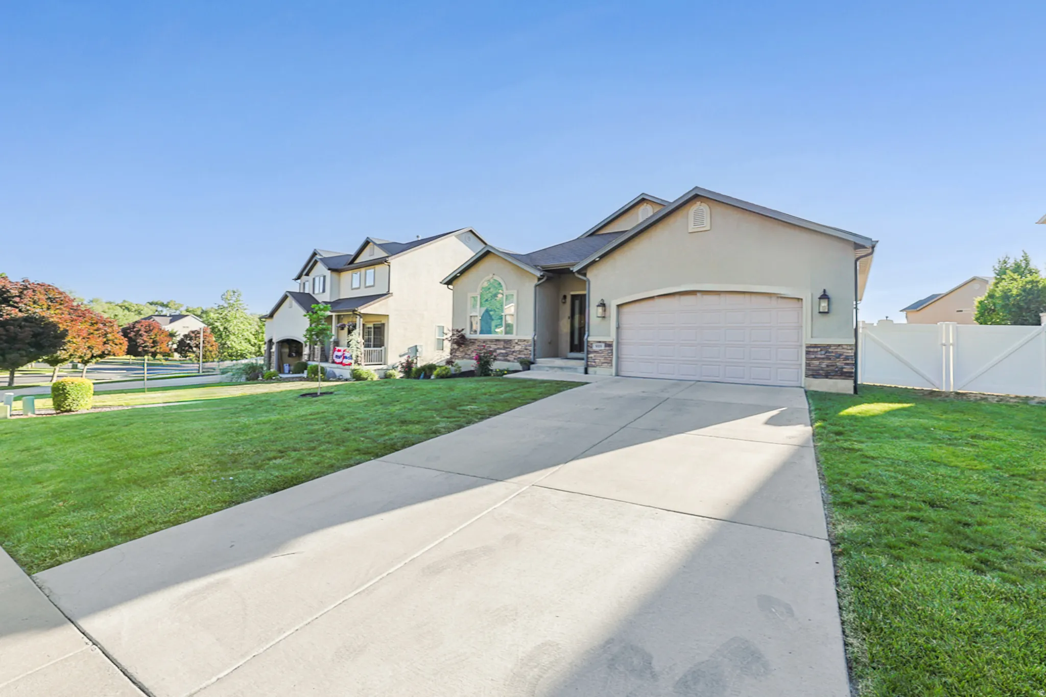 Front driveway