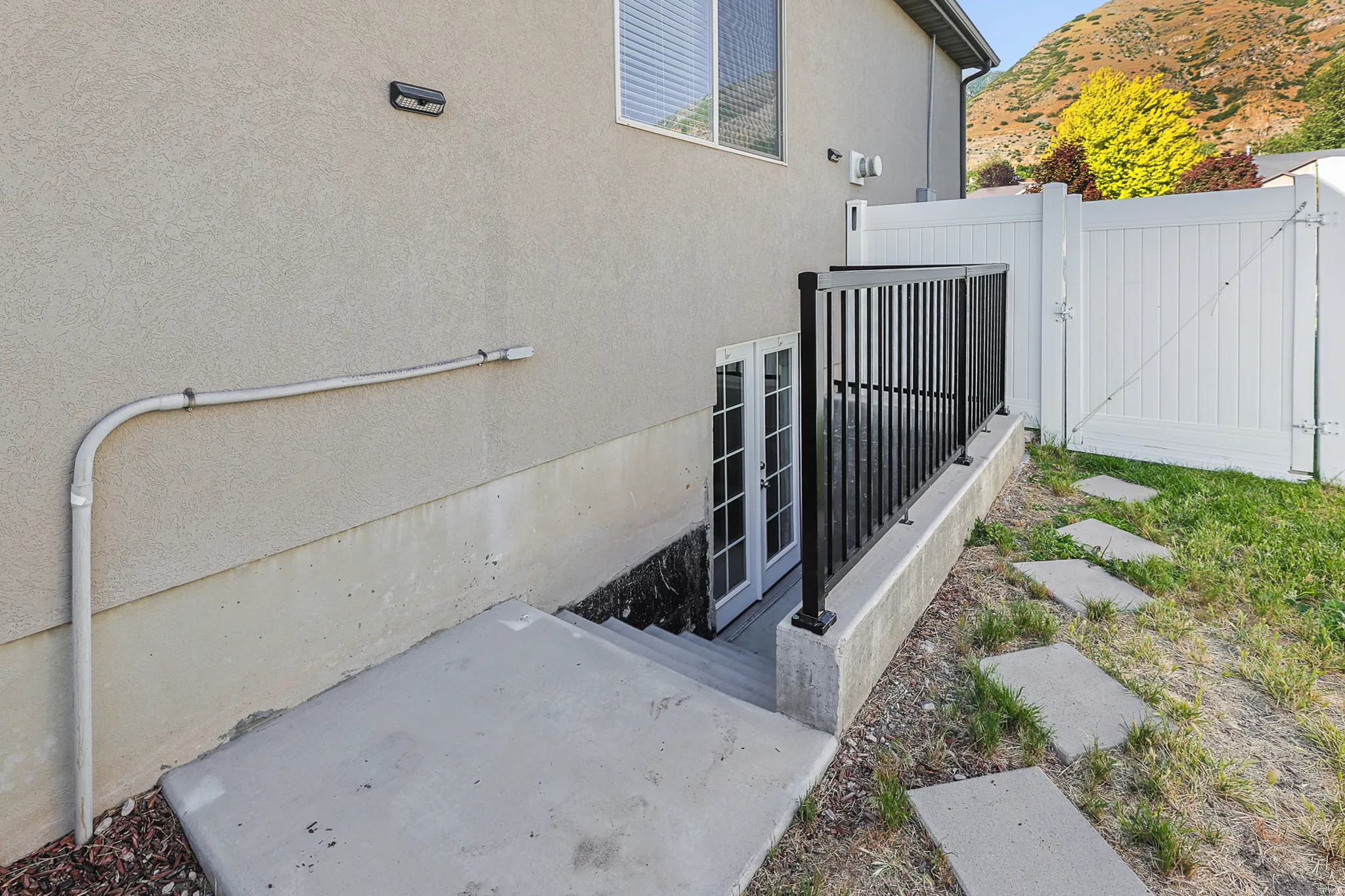 Basement entry