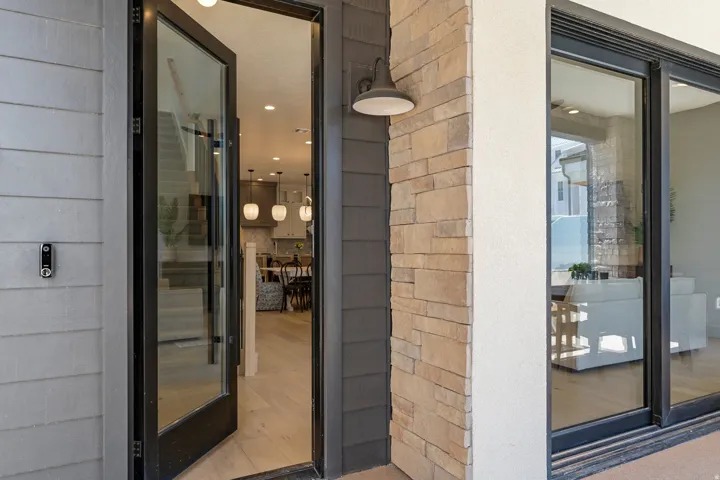 Exterior entry