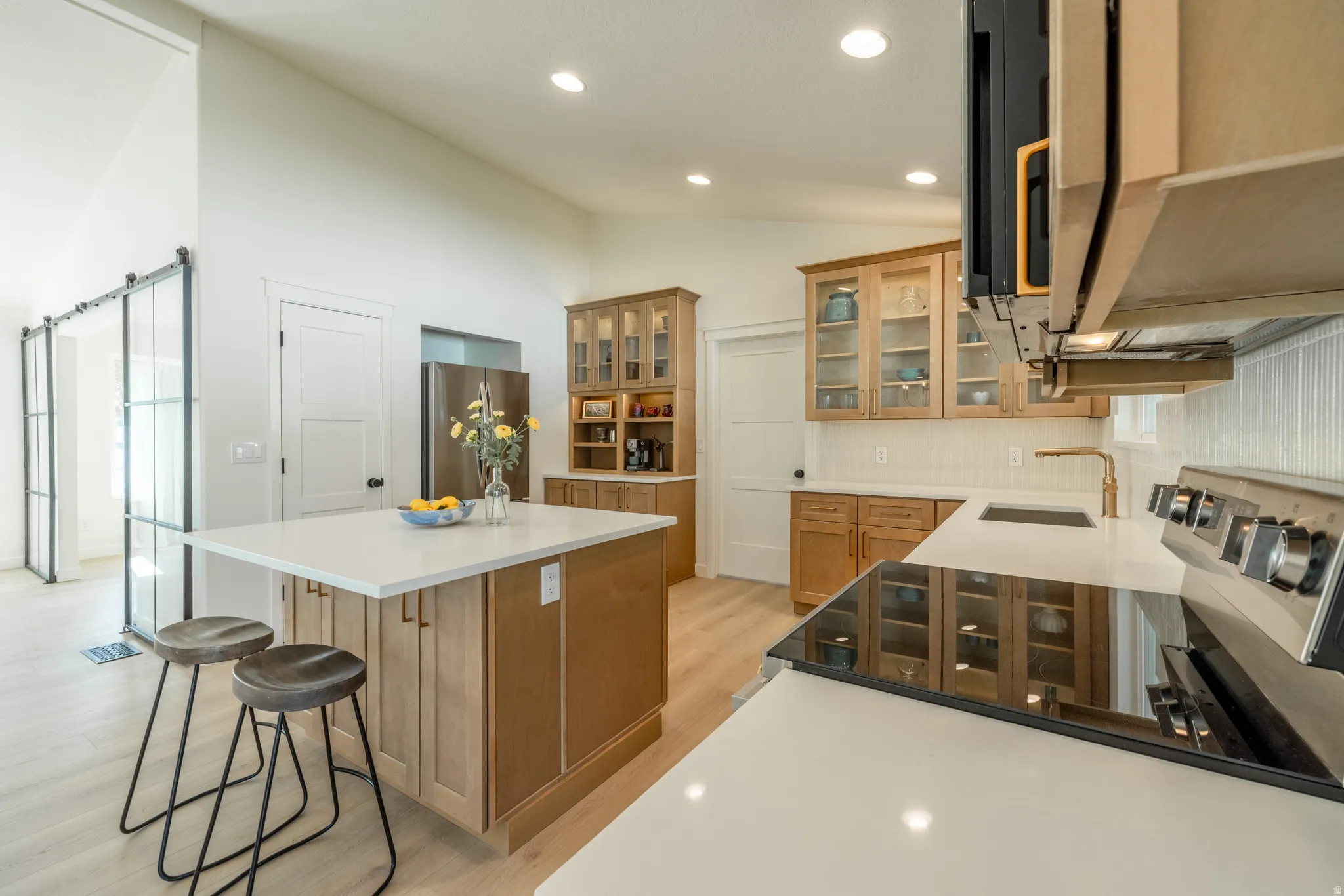 Kitchen with all new appliances