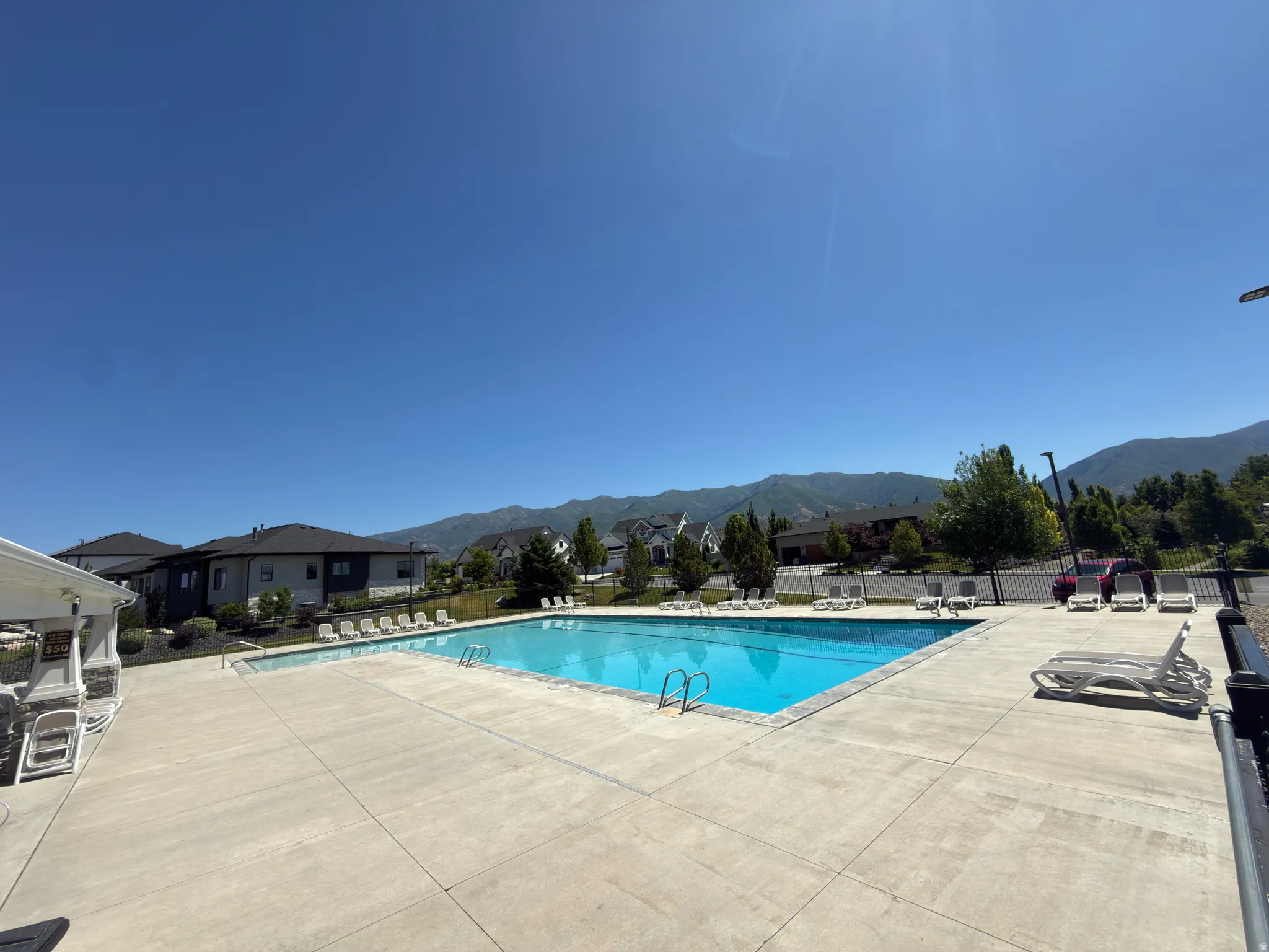 1 of 2 HOA community swimming pools