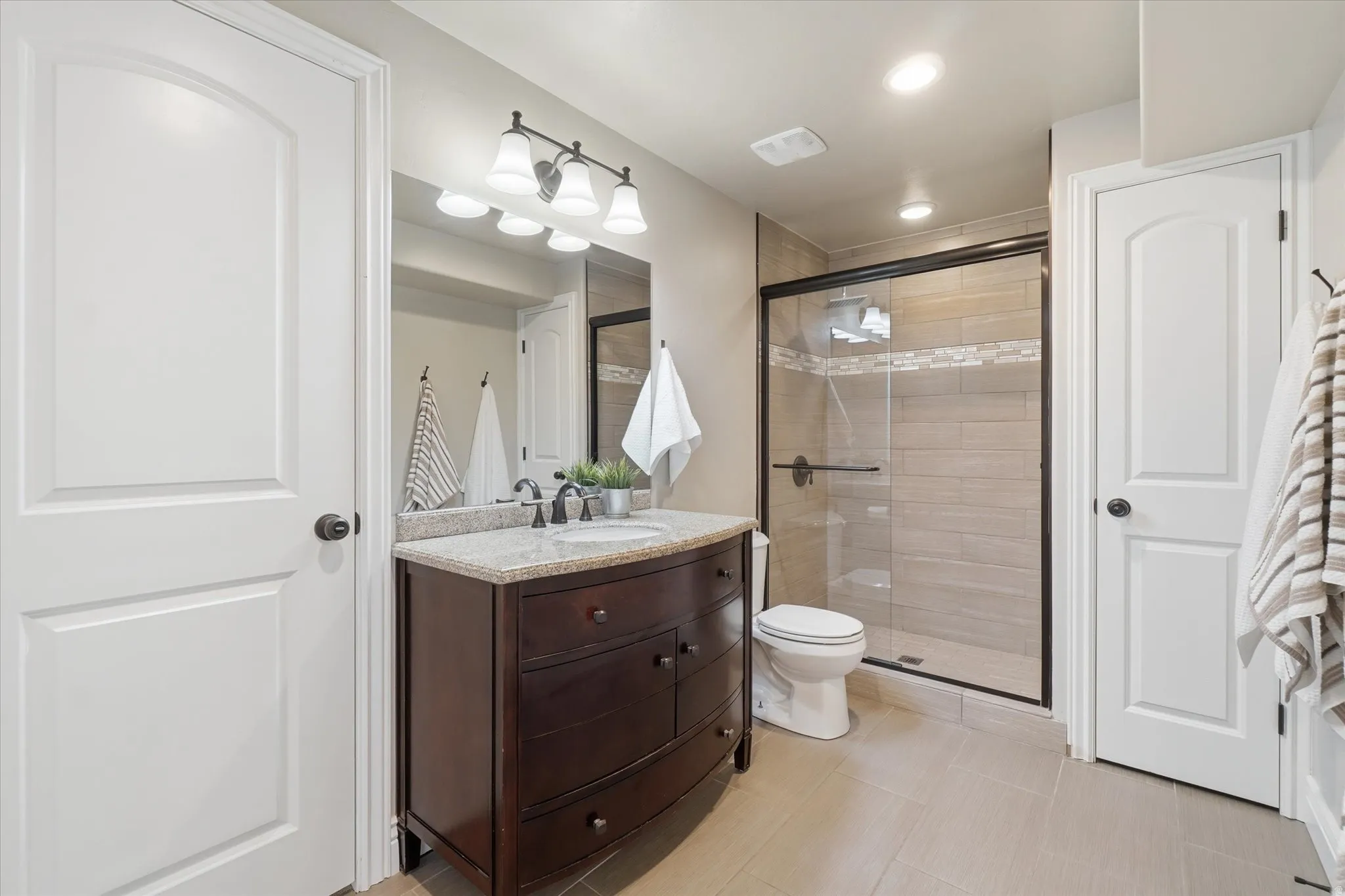 Basement bathroom