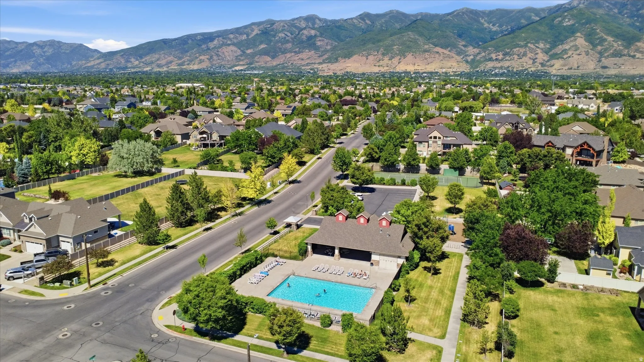 1 of 2 HOA community swimming pools.