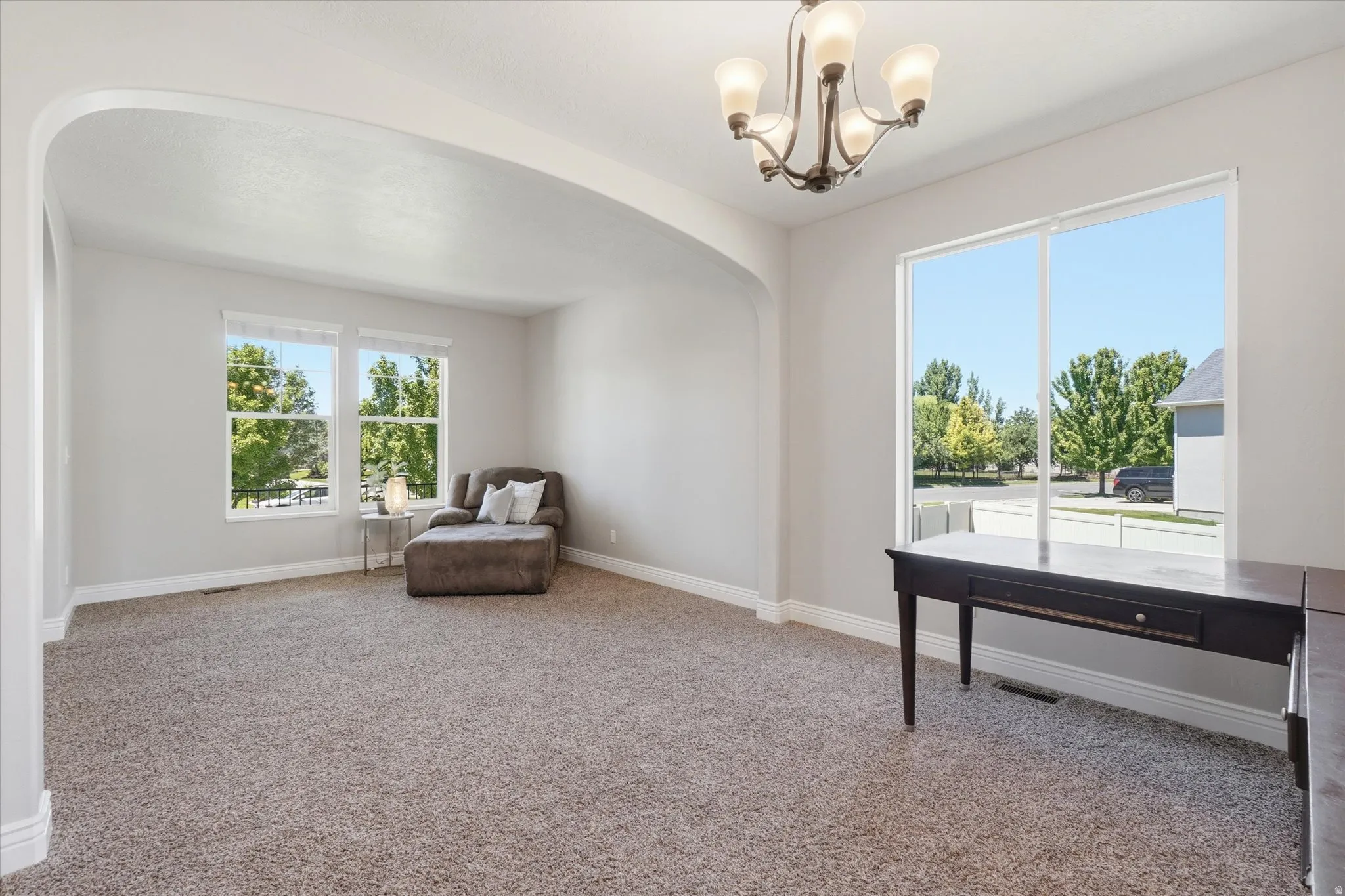 Flexible space could be office, formal living or formal dining