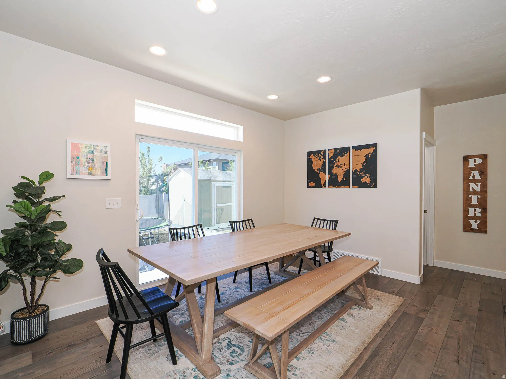 Dining area