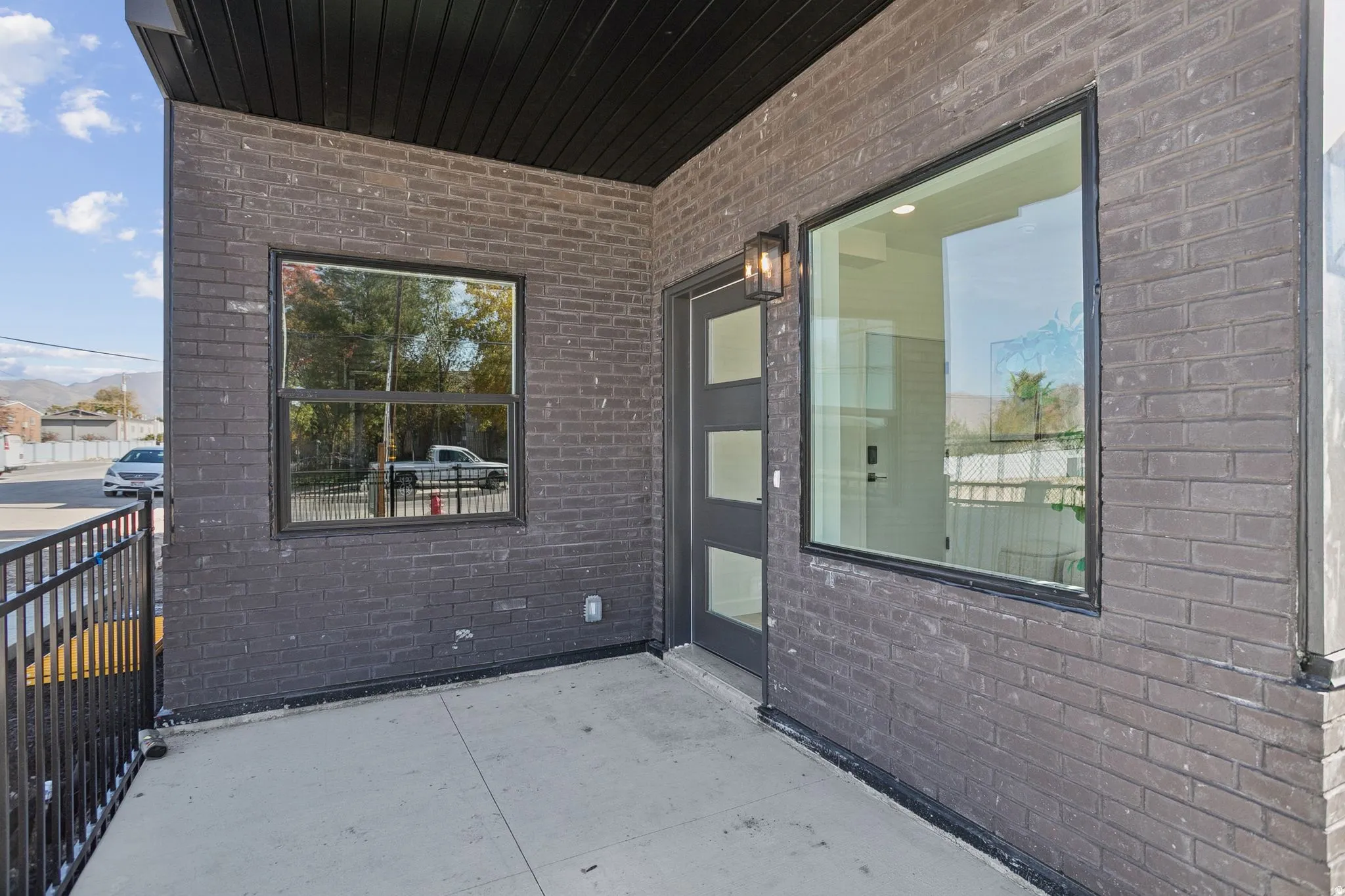 Exterior entry