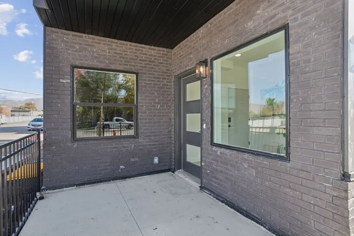 Exterior entry