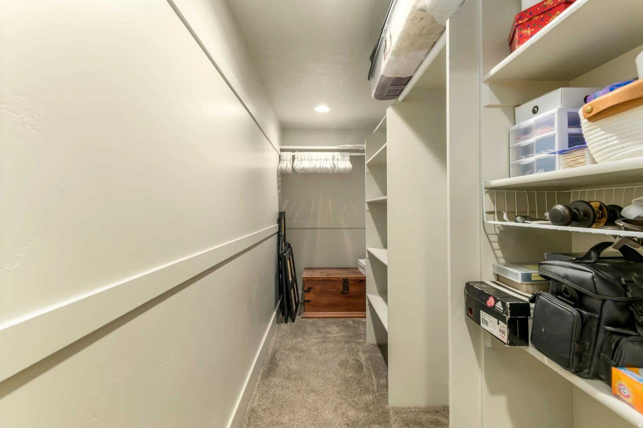Custom storage closet