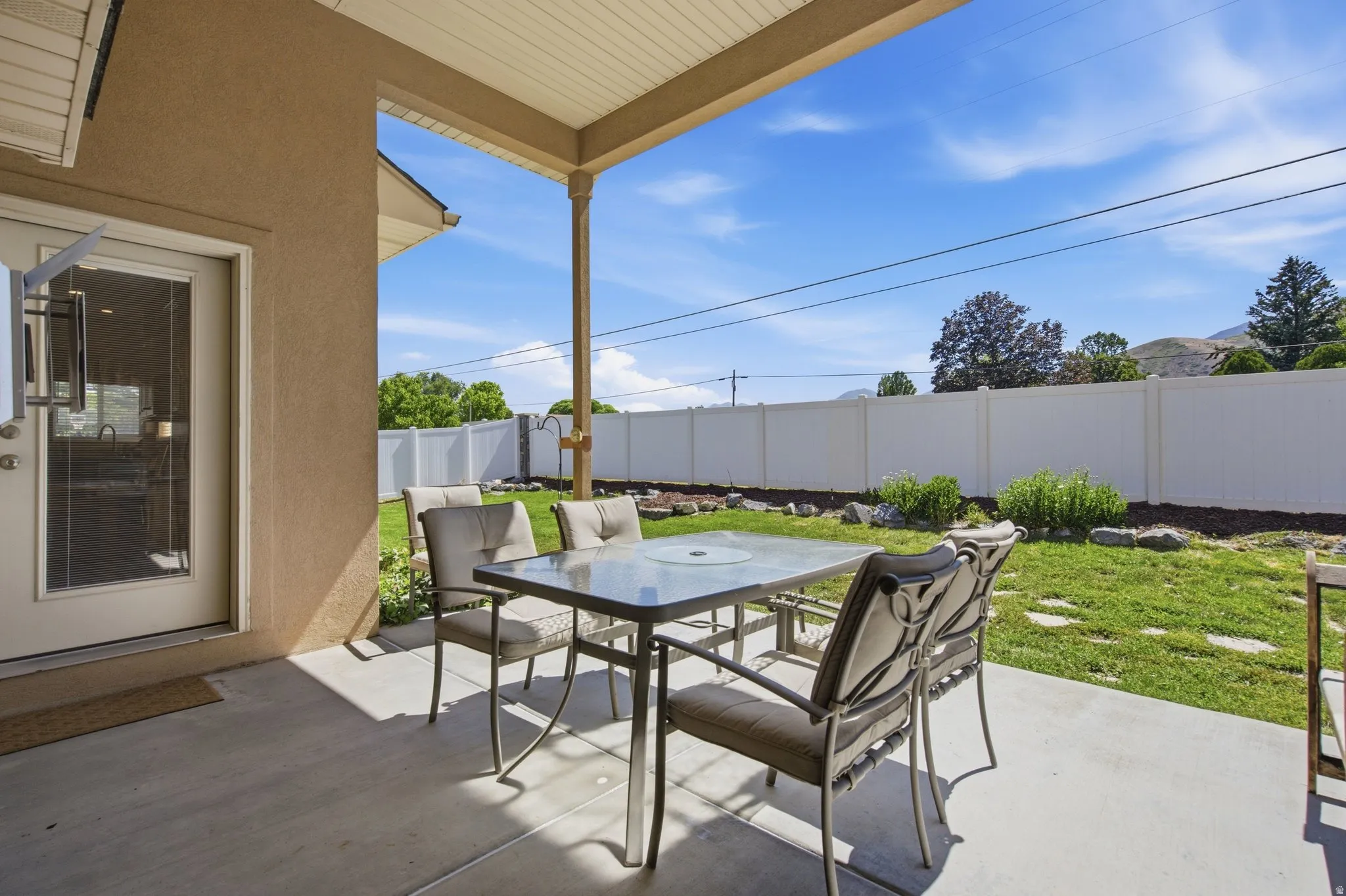 Patio terrace
