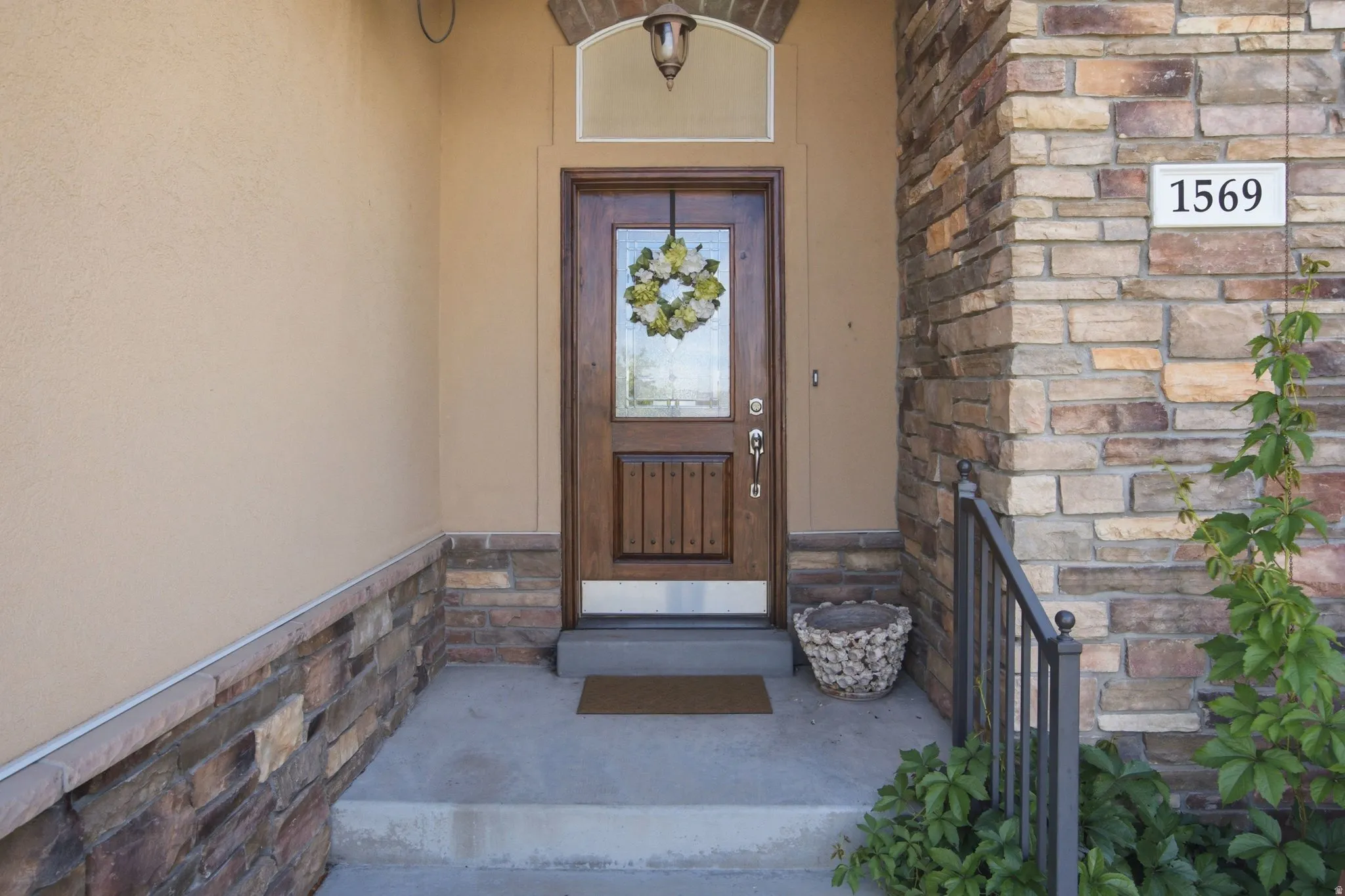 Exterior entry
