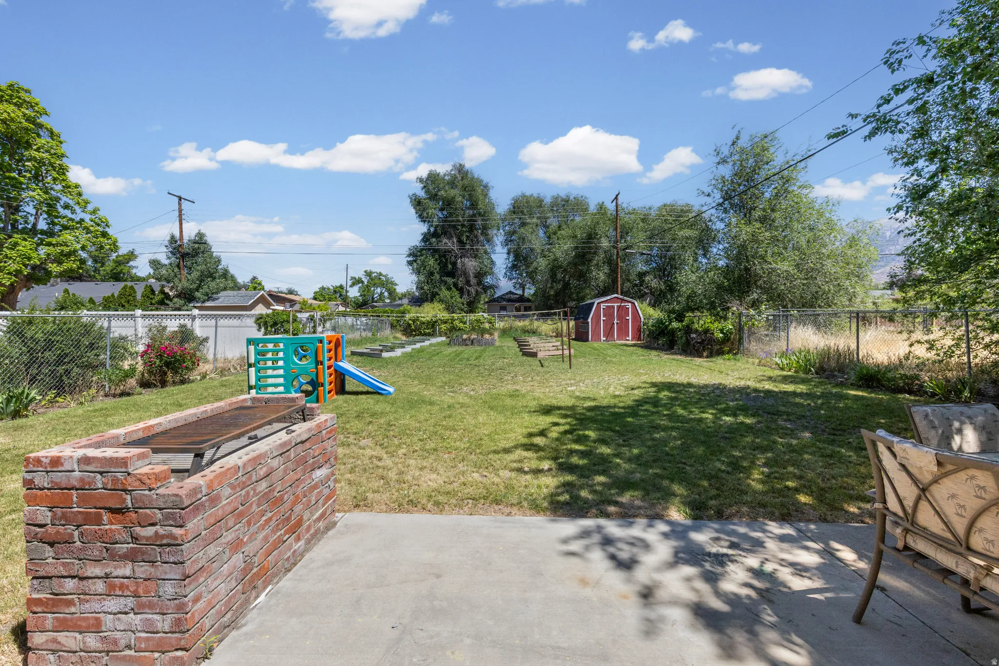 Backyard garden