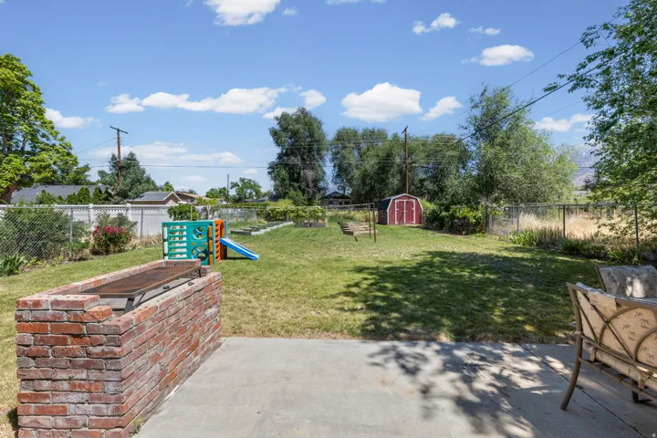 Backyard garden