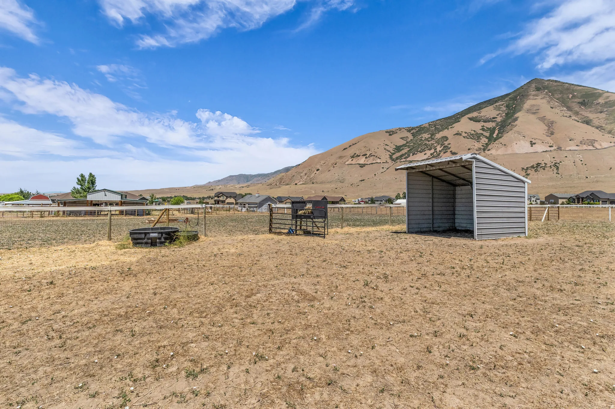 Paddock with Lean-to