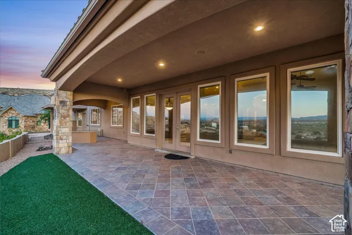 Patio terrace