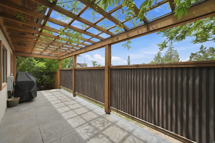 Patio terrace