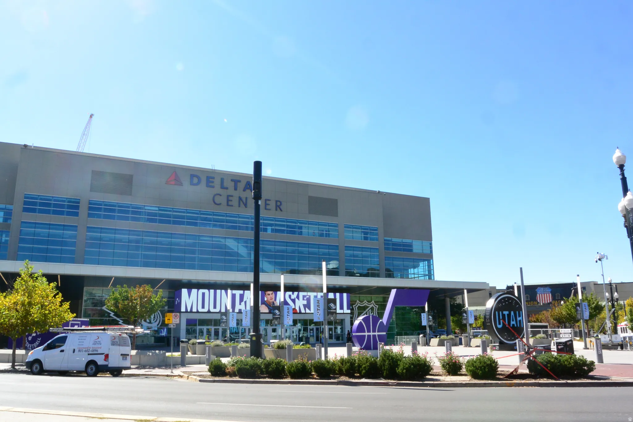 Walk to the Delta Center to cheer on the Mammoth hockey team, Utah Jazz, or sing at the top of your lungs attending a concert.