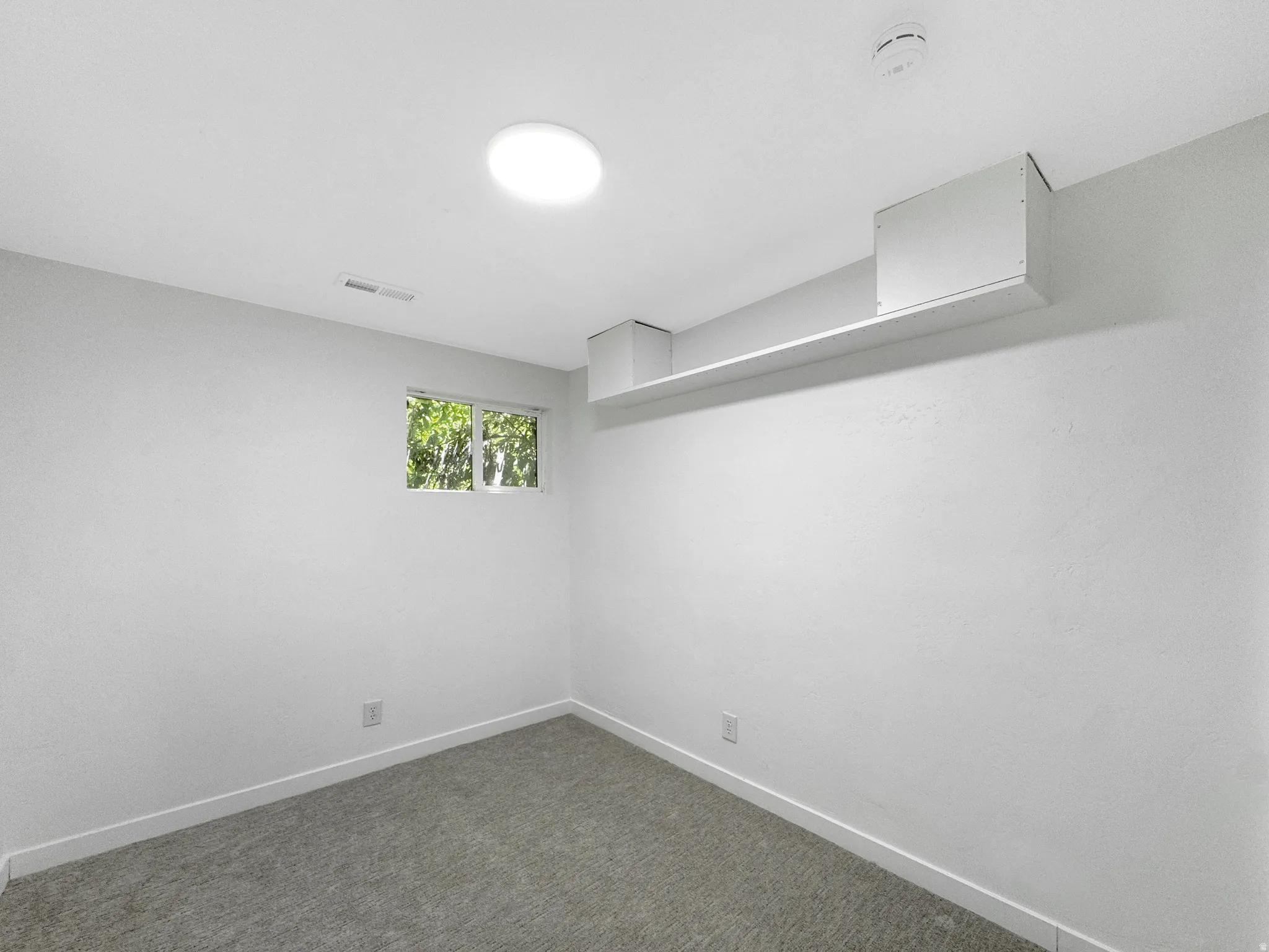 Empty room in detached ADU