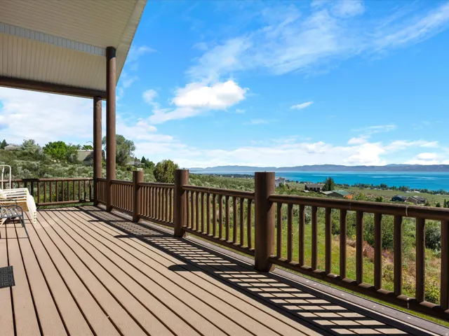 Deck with water view