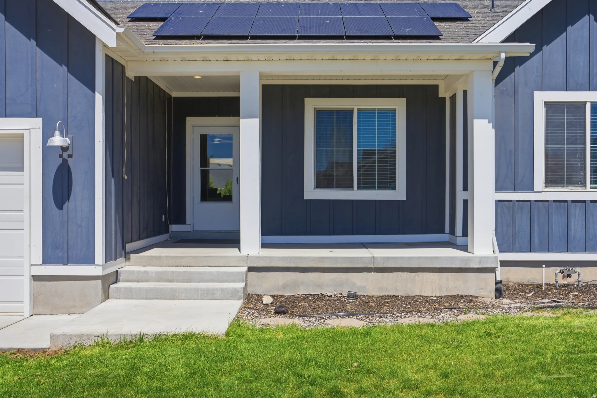 Exterior entry