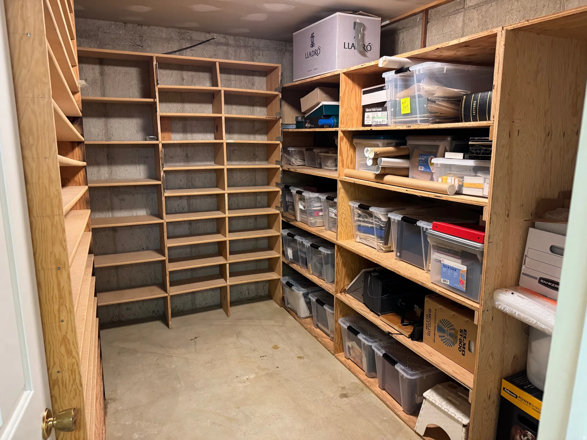 Storage room