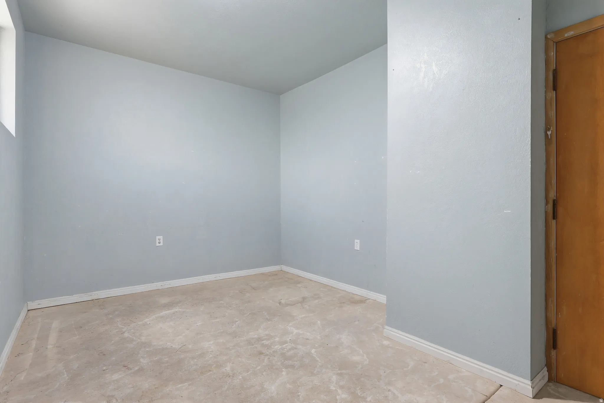 Neutral-toned walls providing a versatile backdrop