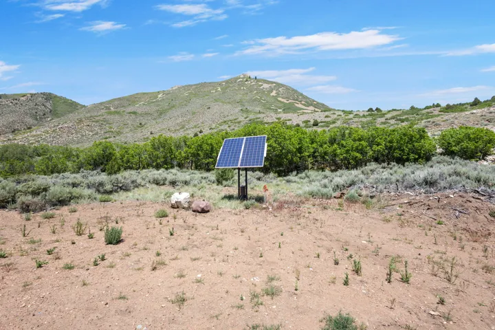 well running off solar panels