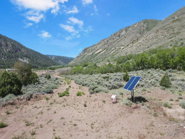 well running off solar panels