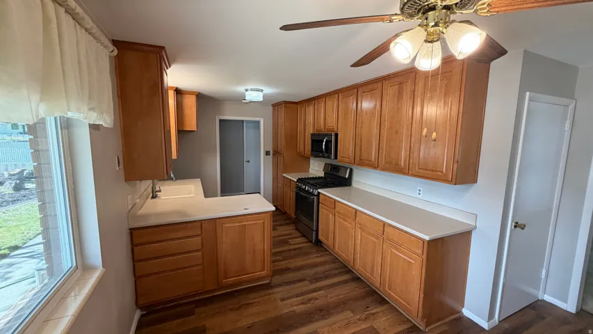 Kitchen featuring updated LVP flooring