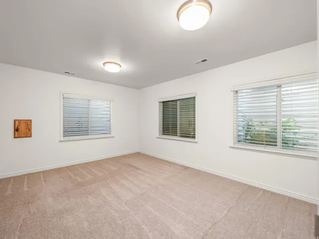 Basement bedroom
