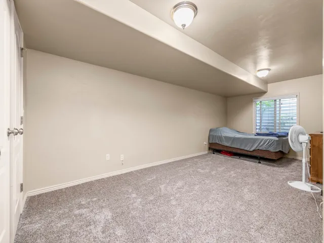 Bedroom in accessory apartment