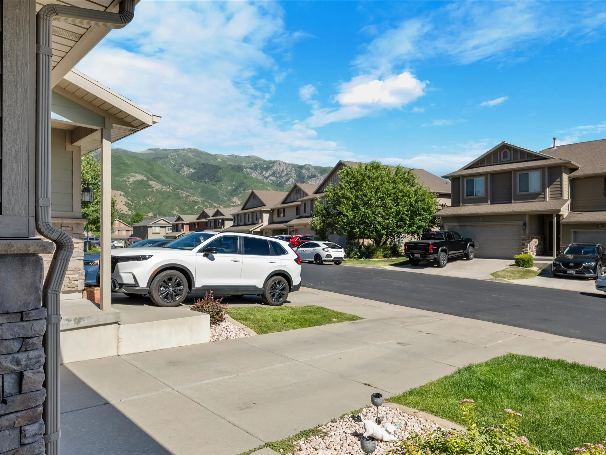 Mountain View from south facing covered porch