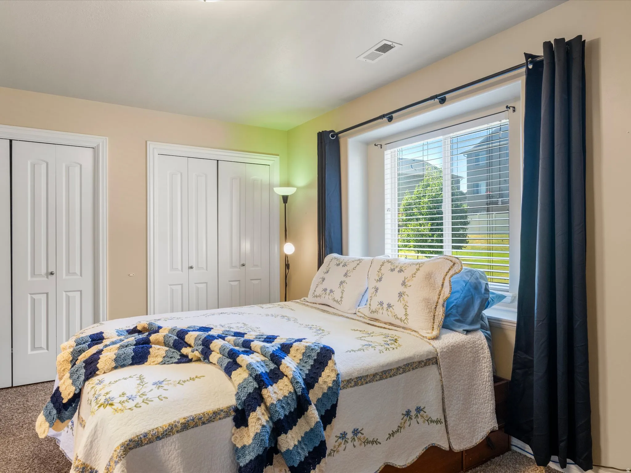Primary Bedroom with dual closets