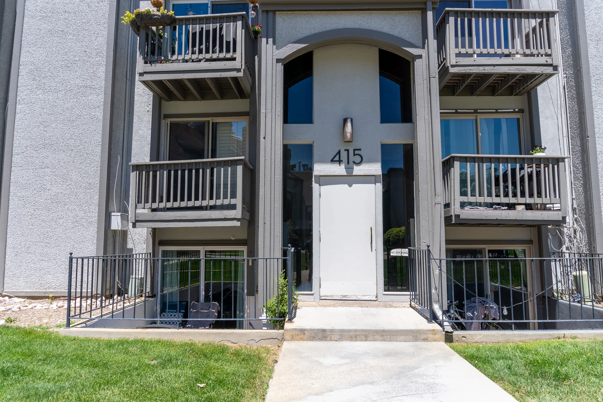 Exterior entry
