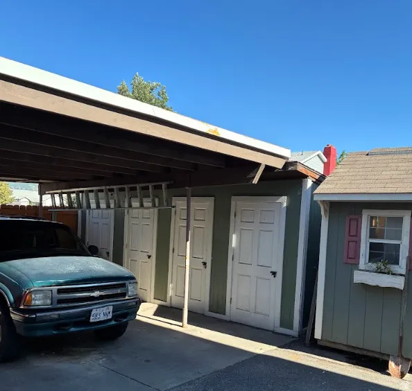 Carport structure offering covered parking