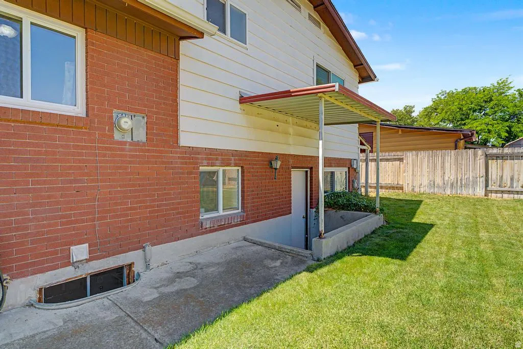 Basement entrance