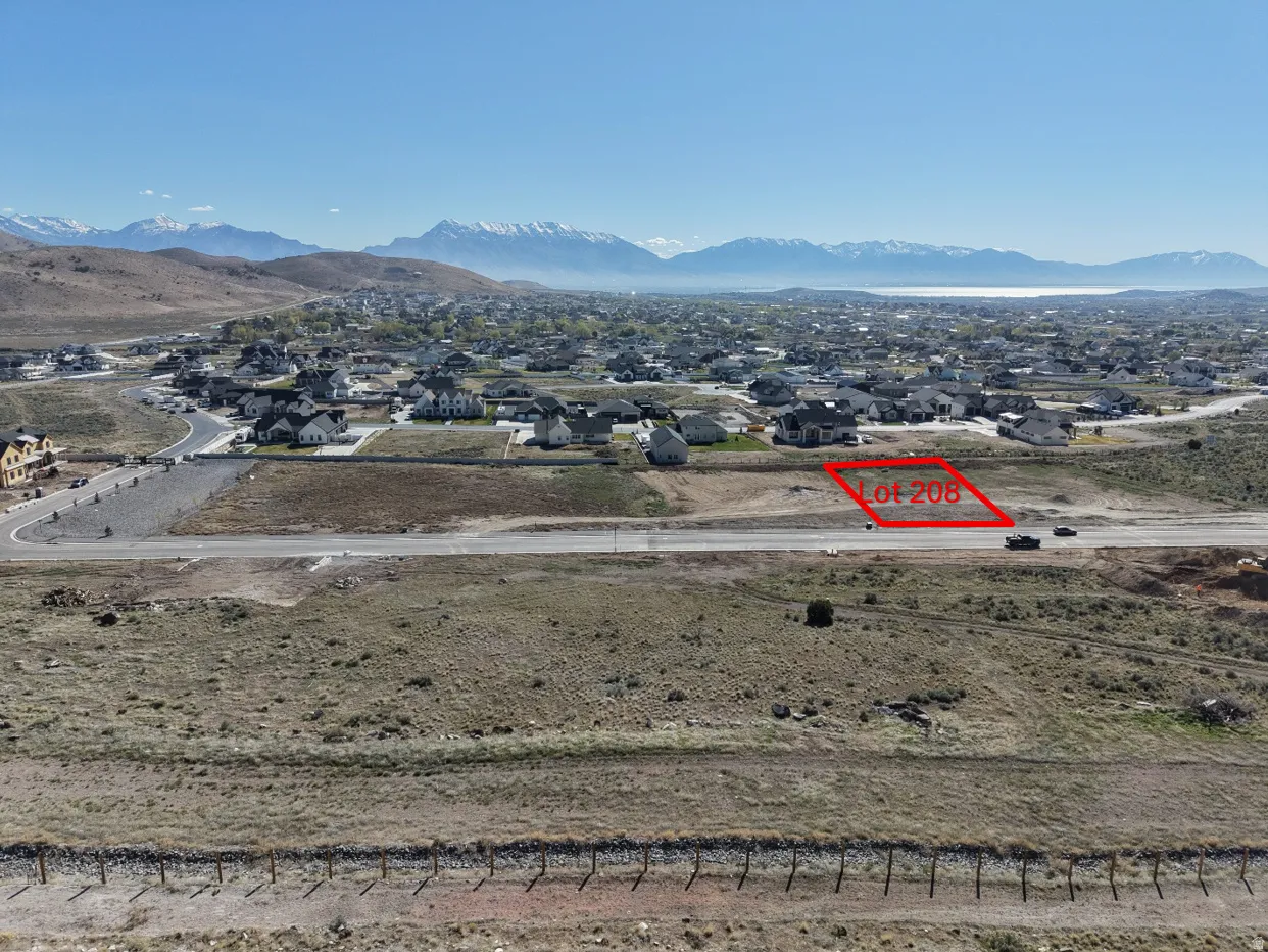 Expansive lot with flat topography, surrounded by established residential properties