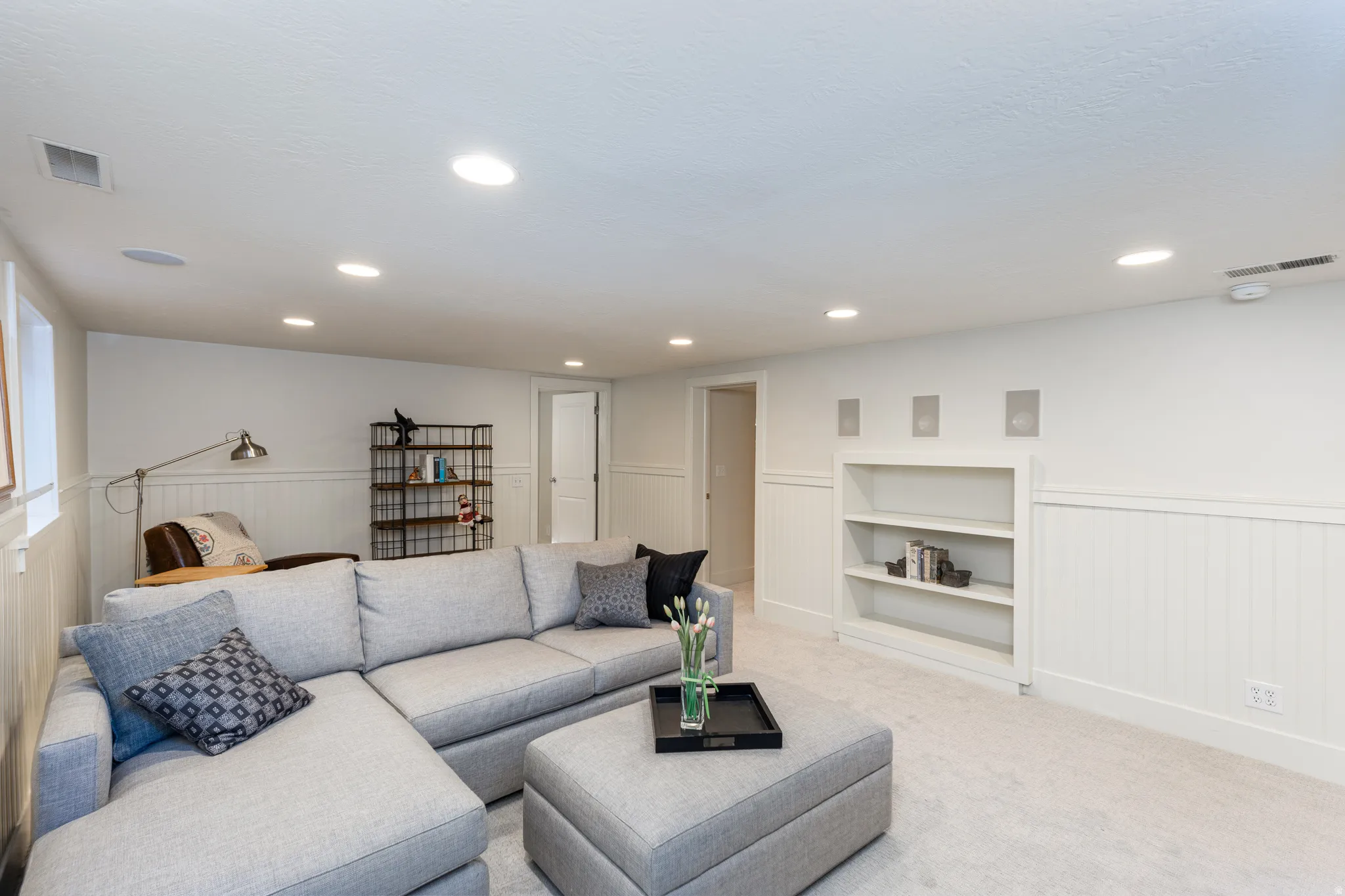 Lower family room