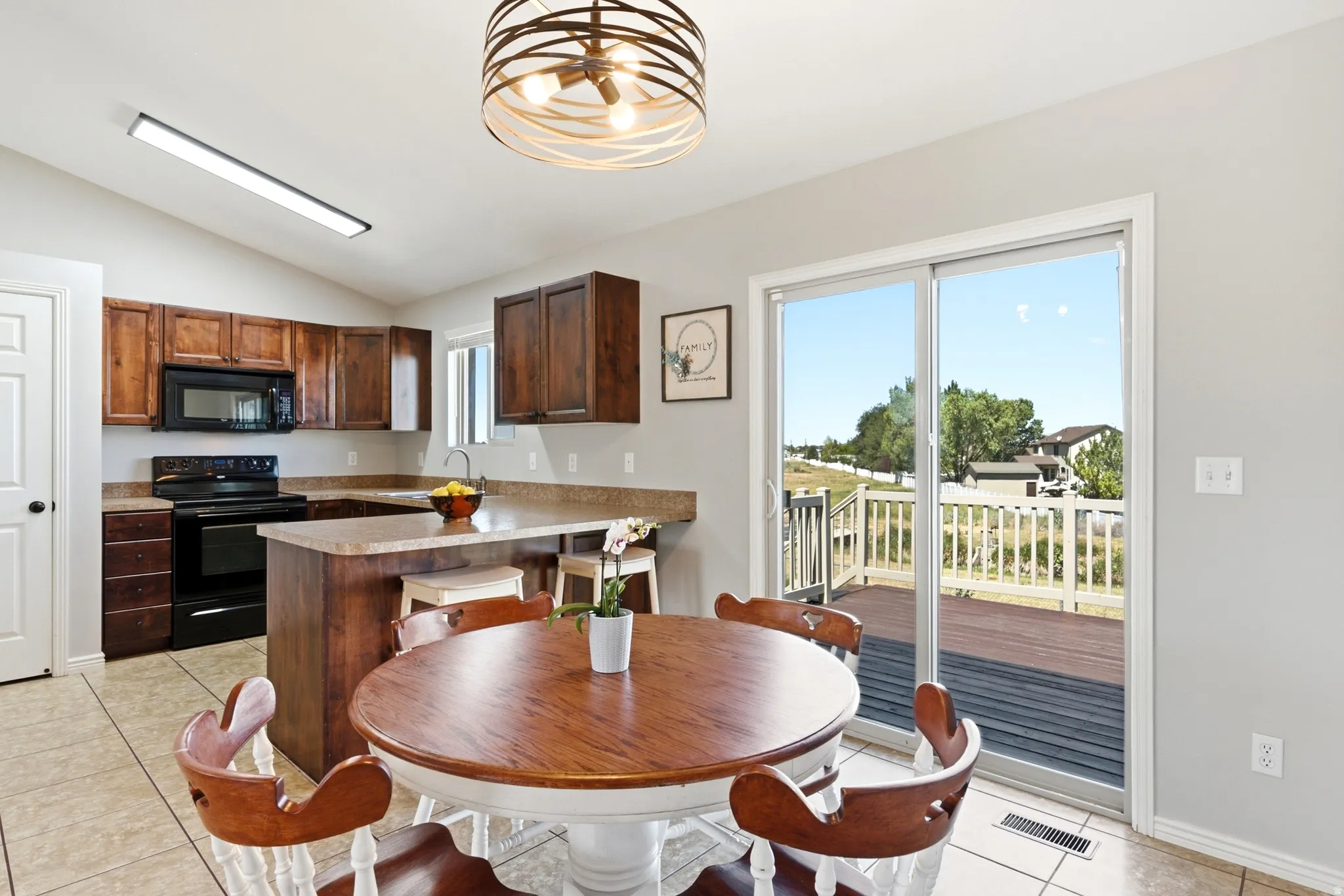 Dining area