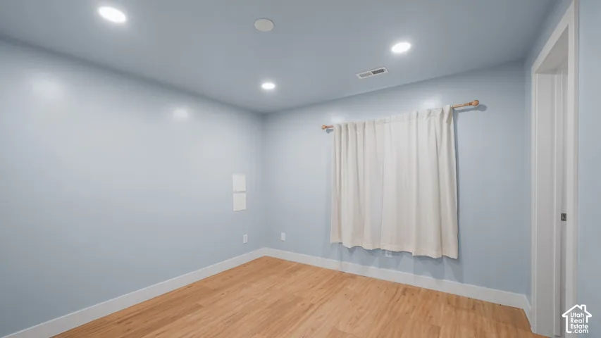 ADU Bedroom--1 of 2 Bedrooms in ADU  Recessed ceiling lighting & Luxury Vinyl Plank flooring