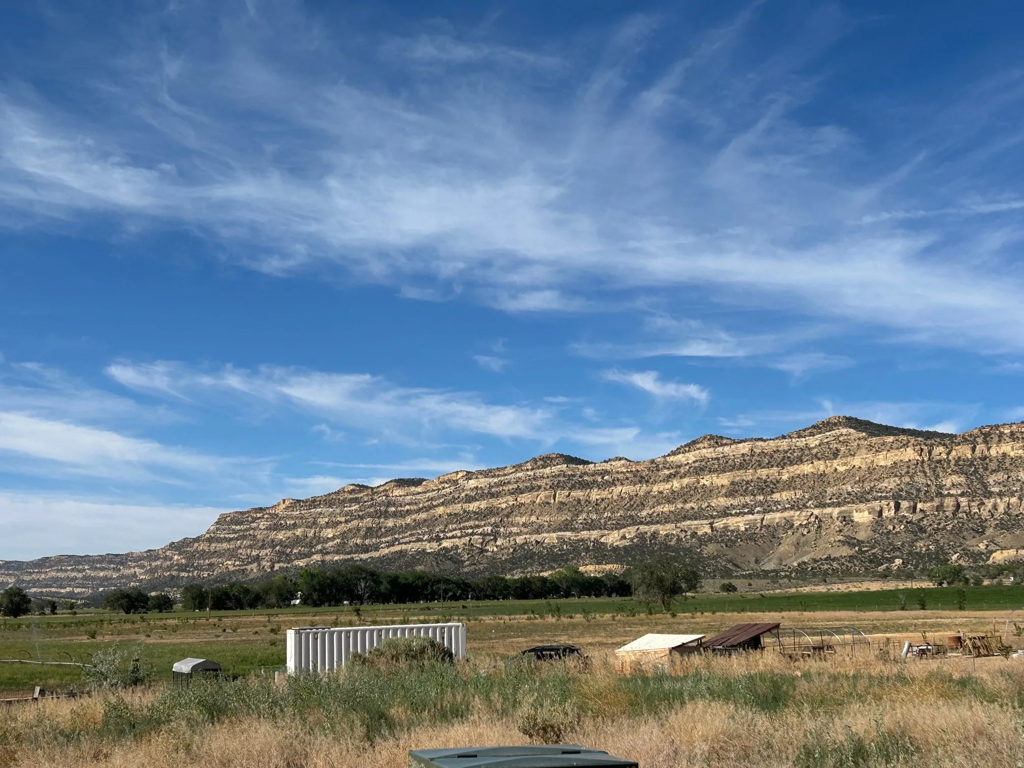 View of Straight Mountain