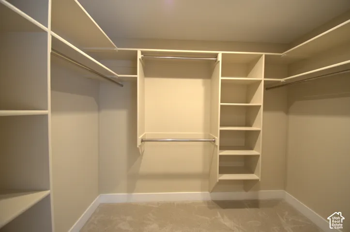 Large walkin closet