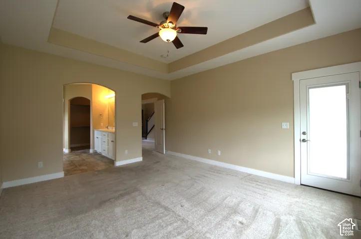 Large MASTER Bedroom 15.10x13.6, with a private access to the deck.