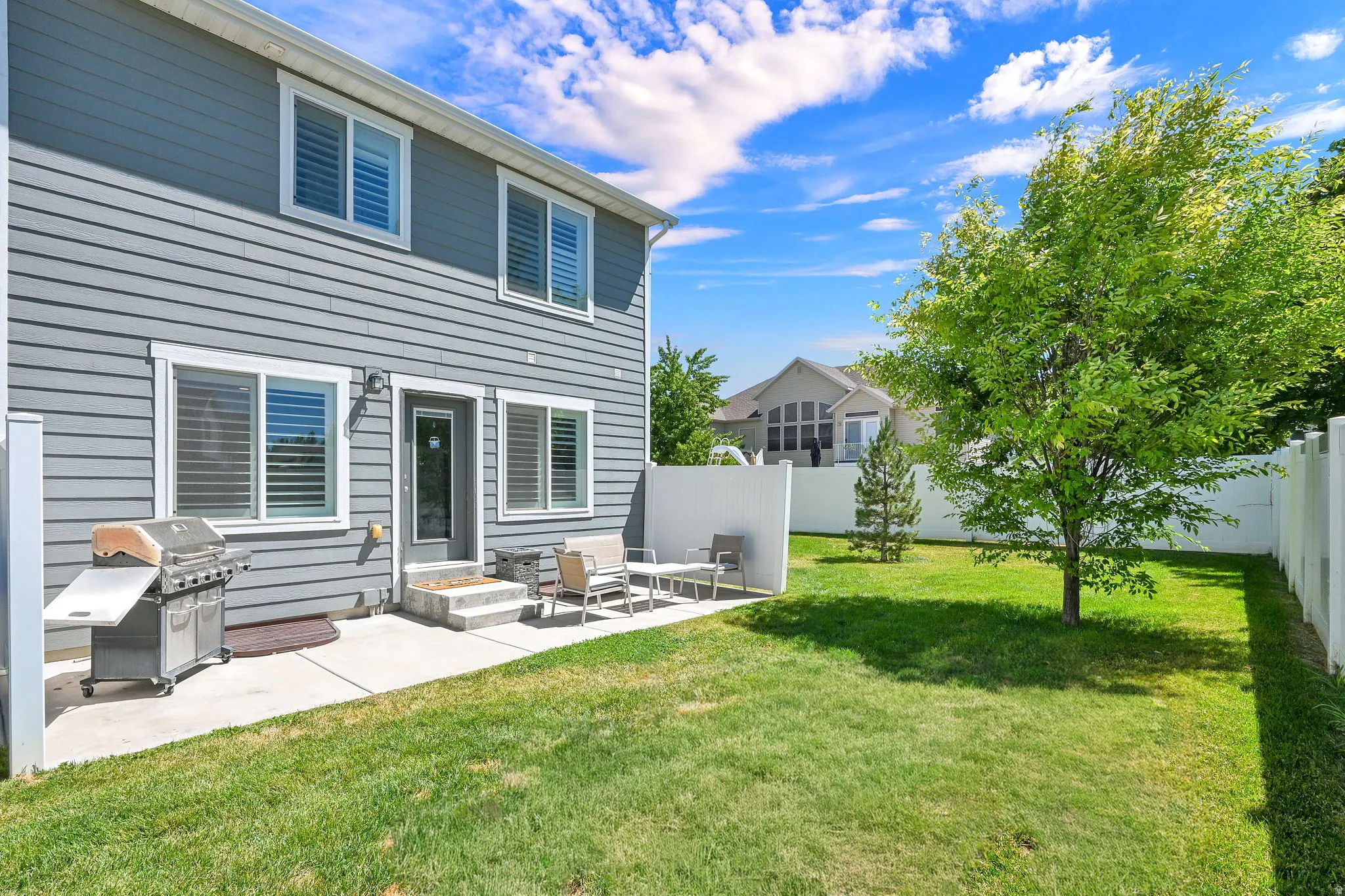 Back of  House/Patio, Backing Single Family Homes