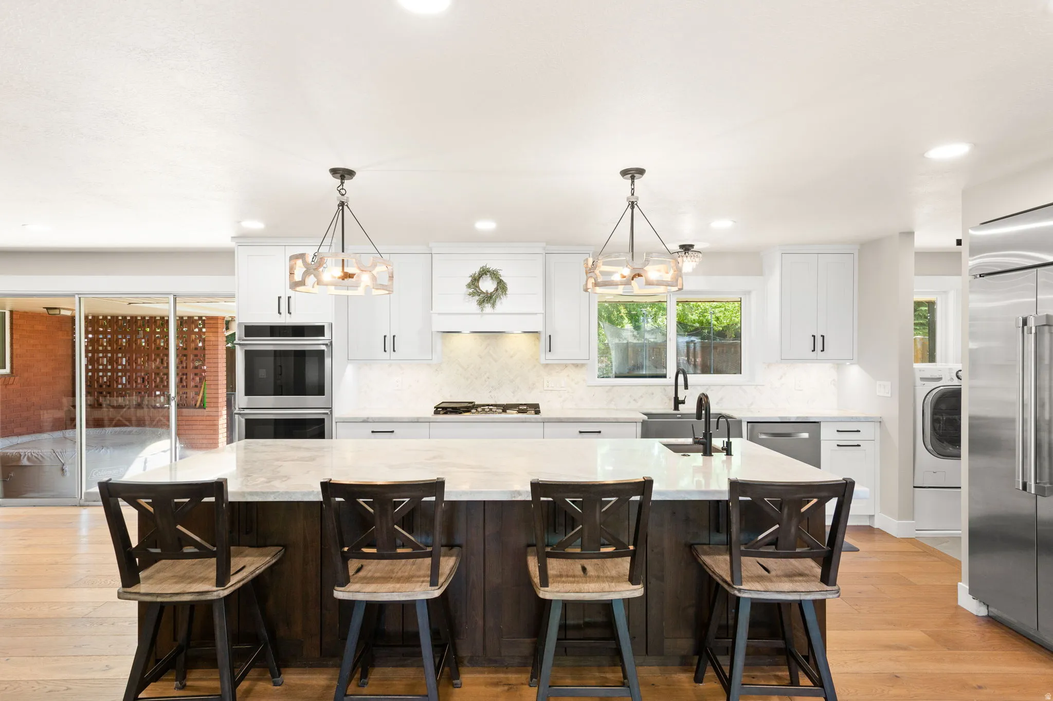 All Newly Updated!  Quartzite Counter Tops!  Light!  Organized!